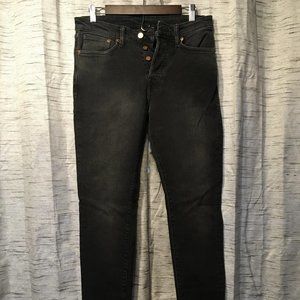 H&M &Denim Button Fly Jeans